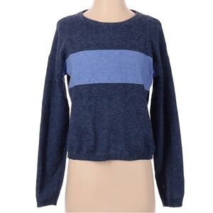 Saturday Sunday by Anthropologie - Blue Colorblock Sweater